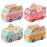 ANGOLIO 12Pcs Groovy Party Favor Boxes Groovy Hippie Peace Bus Centerpiece Birthday Party Decorations Peace Signs Daisies Rainbows for Baby Girls Kids Boho Hippie Birthday Decoration Supplies