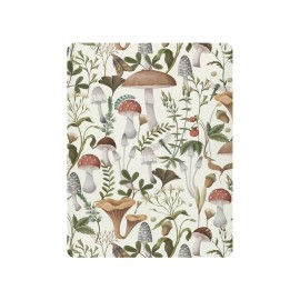 Mushrooms and Berries Crib Sheets for Boys Girls Soft Breathable Mini Crib Sheets for Baby 52 x 28