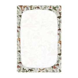 Mushrooms and Berries Crib Sheets for Boys Girls Soft Breathable Mini Crib Sheets for Baby 52 x 28