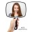 OMIRO Hand Mirror, Large Black Handheld Mirror with Handle, 10.3 L x 7.4 W