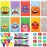 Pasimy 60 Pcs Monster Party Favors Include Cute Mini Monsters Notebooks Stampers Pencils Pencil Sharpeners Gift Bags Stationary Set for Birthday Party Gifts Students Classroom Rewards Prizes