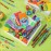 Pasimy 60 Pcs Monster Party Favors Include Cute Mini Monsters Notebooks Stampers Pencils Pencil Sharpeners Gift Bags Stationary Set for Birthday Party Gifts Students Classroom Rewards Prizes