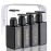 Hethyo Travel Bottles Travel Accessories Toiletries 4 Pack 3.7oz/110ml Travel Shampoo And Conditioner Bottles Empty Plastic Pump Bottle Dispenser Travel Size Bottles (3labels &1blank black)