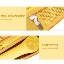 co2CREA Hard Carrying Case Compatible with NgraCoola CLIE 2 1 Sonic Facial Cleansing Brush (Yellow) co2CREA Hard Carrying Case Compatible with NgraCoola CLIE 2 1 Sonic Facial Cleansing Brush (Yellow)