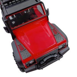 AXSPEED 1 Set Stainless Steel Anti-Skid Plate Engine Hood Cover Set with Intake Grille for 1:18 TRX4-M TRX4M Defender