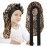 AWAYTR Long Toddler Silk Bonnet for Sleeping Elastic Satin Bonnets for Curly Hair Braid Night Cap for Aged 3-12 Kids (Leopard)