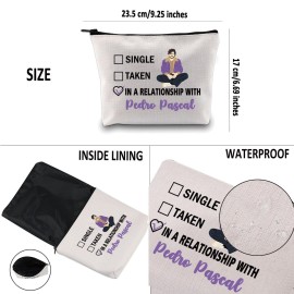 G2TUP Pedro P Inspired Gift Dating Pedro P Makeup Bag Daddy Cosmetic Bag Pedro P Fan Merch