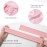AWAYTR Long Satin Bonnet for Braids - Elastic Silk Hair Bonnets for Sleeping Night Cap Stretchy Tie Band for WomenPink