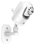 AOZTSUN Adjustable Baby Monitor Wall Mount for Infant Optics DXR-8 and DXR-8 Pro Video Baby Monitor, Easy Installation Without Drilling