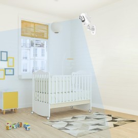 AOZTSUN Adjustable Baby Monitor Wall Mount for Infant Optics DXR-8 and DXR-8 Pro Video Baby Monitor, Easy Installation Without Drilling