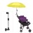 Baby Stroller Umbrella Holder, 360 Adjustable Retractable Umbrella Stainless Steel Stand Pram Umbrella Holder Accessories, Outdoor Activities