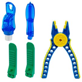 TACYILLU Building Blocks Tool Kit Brick Separator Multi-Use Hammer and Block Pliers Accessories Toys for Boys Girls Kids 6+ Gifts Compatible with Major Brands
