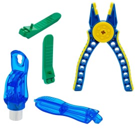 TACYILLU Building Blocks Tool Kit Brick Separator Multi-Use Hammer and Block Pliers Accessories Toys for Boys Girls Kids 6+ Gifts Compatible with Major Brands