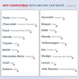 Yoocaa Adjustable Car Headrest Pillow, Road Pal Headrest, U-Shaped Travel Sleeping Pillow for Kids & Adults, Head Neck Support Only Suitable for Car Seat Headrest with Poles, Khaki
