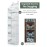 PHOTOONE 5-Tier Over The Door Storage Hanging Organizer, Clear Hanging Storage Pantry Organizer, Large Capacity Door Organizer for Closet, Bedroom, Baby Nursery, Bathroom and Sundries