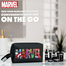 Marvel Mens Toiletry Bags - Travel Toiletries Bag Hanging Wash Bag for Men and Teenagers Holiday Gym - Gifts for Him