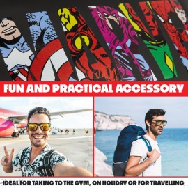 Marvel Mens Toiletry Bags - Travel Toiletries Bag Hanging Wash Bag for Men and Teenagers Holiday Gym - Gifts for Him