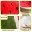 CHELEI2019 11.8 Watermelon Pillow Plush Cute Stuffed Fruit Cushion Hug Toy Gift for Kids