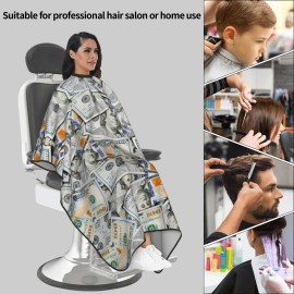 Carwayii Money Barber Cape USA Dollars Hair Cutting Cape Bills Haircut Cape Hair Cape Apron Barber Supplies Salon Capes For Clients Men Women Carwayii Money Barber Cape USA Dollars Hair Cutting Cape Bills Haircut Cape Hair Cape Apron Barber Supplies Salon Capes For Clients Men Women