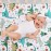 JISEN Baby Crib Sheet 1 Piece Portable Fitted Crib Sheet for Standard Crib and Toddler Mattresses Nursery Bed Decor for Boys Girls 28x52 Christmas Dinosaurs
