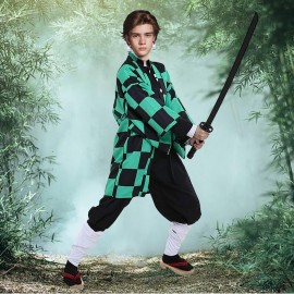 Kitimi Kamado Anime Cosplay Costume, Anime Cosplay Kimono, Halloween Costume for Women Men