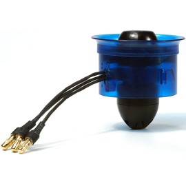 ZKSJ 40mm Mini EDF 8 Blades Ducted Fan RC Brushless Motor 6500KV Thrust 575g for 3-4S Jet Airplane Aircraft(CCW)