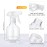 Jinei 24 Pcs 8 oz Empty Plastic Spray Bottle with Trigger Sprayers Pet Adjustable Head from Fine to Stream Refillable for Hair Plants Cooking Pets, No Leakage(Clear)