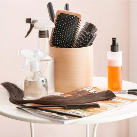 Jinei 24 Pcs 8 oz Empty Plastic Spray Bottle with Trigger Sprayers Pet Adjustable Head from Fine to Stream Refillable for Hair Plants Cooking Pets, No Leakage(Clear)