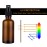 hmaimas 6 Pack Amber Glass Spray Bottles for Essential Oils, 2oz Small Fine Mist Travel Empty Spray Bottle for Hair and Plants