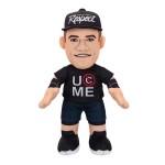 Bleacher Creatures WWE John Cena (Hustle Loyalty Respect) 10 Plush Figure - A Wrestling Legend for Play or Display