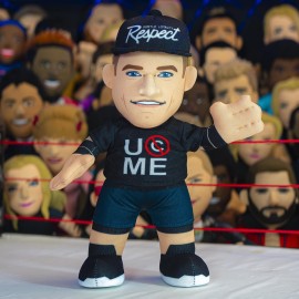 Bleacher Creatures WWE John Cena (Hustle Loyalty Respect) 10 Plush Figure - A Wrestling Legend for Play or Display
