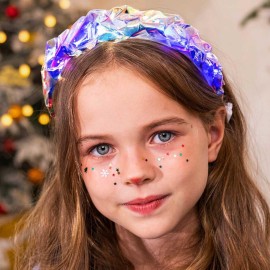 GORTIN Light up Headband LED Glowing Headpiece Rave Costume Headwear Hair Accessories for Women GORTIN Light up Headband LED Glowing Headpiece Rave Costume Headwear Hair Accessories for Women