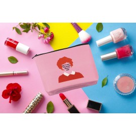 G2TUP Red Ribbon Girl Makeup Bag Musical Theatre Fans Gift You\'re Never Fully Dressed Without A Smile Cosmetic Bag Musical Gift (Without a Smile) G2TUP Red Ribbon Girl Makeup Bag Musical Theatre Fans Gift You\'re Never Fully Dressed Without A Smile Cosmetic Bag Musical Gift (Without a Smile)