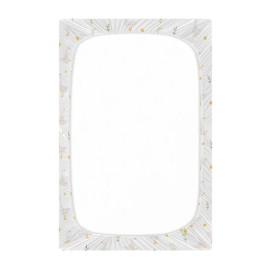 Burbuja Goose Bird Twig Crib Sheet for Boys Girls, Fitted Crib Sheet 28 x 52 in for Standard Crib & Toddler Bed Mattresses, Soft & Breathable