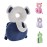 Baby Back Potection Toddler Safety Protector Cushion Pad Toddler Backpack for Crawling Walking Adjustable Toddlers Back Safety Pad for Boys and Girls(Elephant)