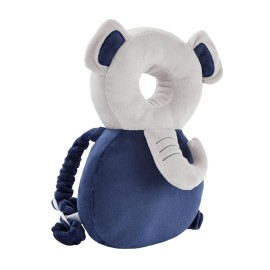 Baby Back Potection Toddler Safety Protector Cushion Pad Toddler Backpack for Crawling Walking Adjustable Toddlers Back Safety Pad for Boys and Girls(Elephant)