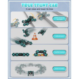 ATHLERIA 8WD Gesture Sensing Rc Stunt Car Toys for Ages 8-13,Hand Remote Control Cars-Double Sided 360Rotating,Coolest Christmas Birthday Gifts Ideas for Boys Girls Kids Teens 8 9 10 11 12+ Year