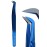 Fiber Tip Lash Tweezer For Eyelash Extension Tweezers Professional. (Blue Plasma)