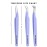 Fiber Tip Lash Tweezers- Pack of 3 Eyelash Extension Tweezers Professional- Lash Tweezers. (Mauve Purple)