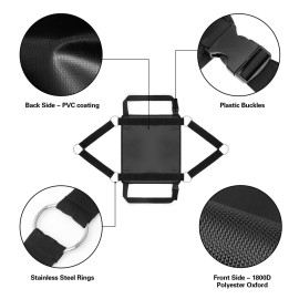 BRINGERPET Calf Sling for Weighing 19*16 inch, Up to 200 LB Assist Weight Scale for Baby Calf, Lamb, Alpaca, Dog