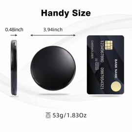 Supertina Mirror Compact for Purses, Distortion Free Maginfying Travel Mirror, 1x and 10x Magnification for Aging Eyes, Applying Eye Makeup