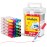 JoyCat 24 Count Washable Markers for Kids, 24 Colors Washable Markers Set with Carrying and Storage Case, Coloring Marker Bulk for Boys Girls, School Classroom Supplies