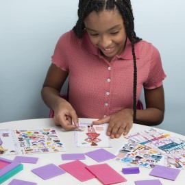 PlayMonster Fashion Plates - My Style - Drawing Kit with Mix-and-Match Design Plates - Make 100s of Modern Fashion Designs - Art Activity - for Kids Ages 6 and Up