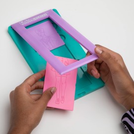 PlayMonster Fashion Plates - My Style - Drawing Kit with Mix-and-Match Design Plates - Make 100s of Modern Fashion Designs - Art Activity - for Kids Ages 6 and Up