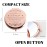 GAOLZIUY Cousin Gifts for Women Cousin Birthday Gifts Rose Gold Compact Mirror Gifts for Cousin Sister Birthday Christmas Graduation Gifts for Best Cousin Pocket Makeup Mirror