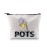 G2TUP POTS Awareness Gift POTS Makes Me Salty Makeup Bag POTS Syndrome Fighter Warrior Cosmetic Bag Dysautonomia Awareness Gift (POTS Makes Me Salty MB)