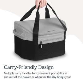UPPAbaby Bevvy Cooler/Insulated + Leakproof/Portable Handles/Fits in Vista, Cruz, Ridge Stroller Baskets