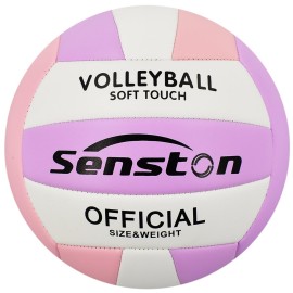 Senston Volleyball Official Size 5 - Waterproof Indoor/Outdoor Soft Volleyball for Beach Play, Game,Gym,Training Senston Volleyball Official Size 5 - Waterproof Indoor/Outdoor Soft Volleyball for Beach Play, Game,Gym,Training