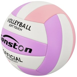 Senston Volleyball Official Size 5 - Waterproof Indoor/Outdoor Soft Volleyball for Beach Play, Game,Gym,Training Senston Volleyball Official Size 5 - Waterproof Indoor/Outdoor Soft Volleyball for Beach Play, Game,Gym,Training