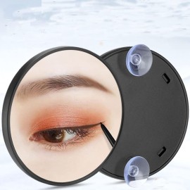 esowemsn 2PCS 15X Magnifying Makeup Mirror Portable Magnifying Cosmetic Mirror with 2 Suction Cup Easy Mounting for Plucking Eyebrows Shaving Making Up esowemsn 2PCS 15X Magnifying Makeup Mirror Portable Magnifying Cosmetic Mirror with 2 Suction Cup Easy Mounting for Plucking Eyebrows Shaving Making Up